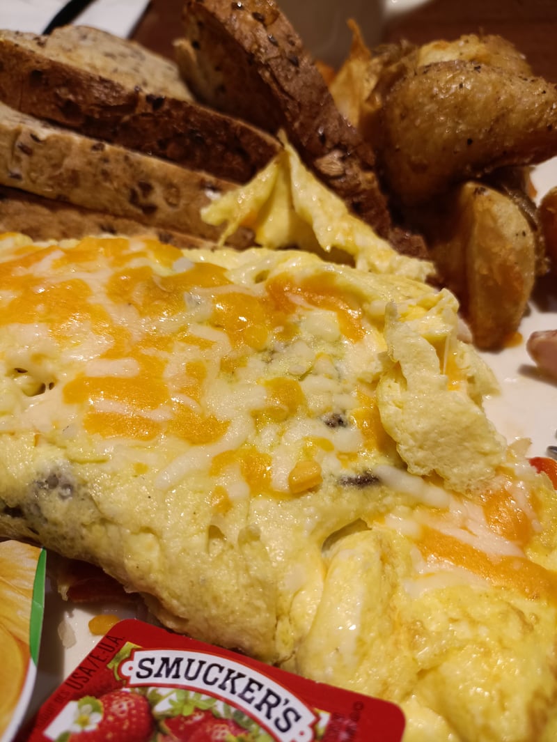 Huge breakfast at Marine 