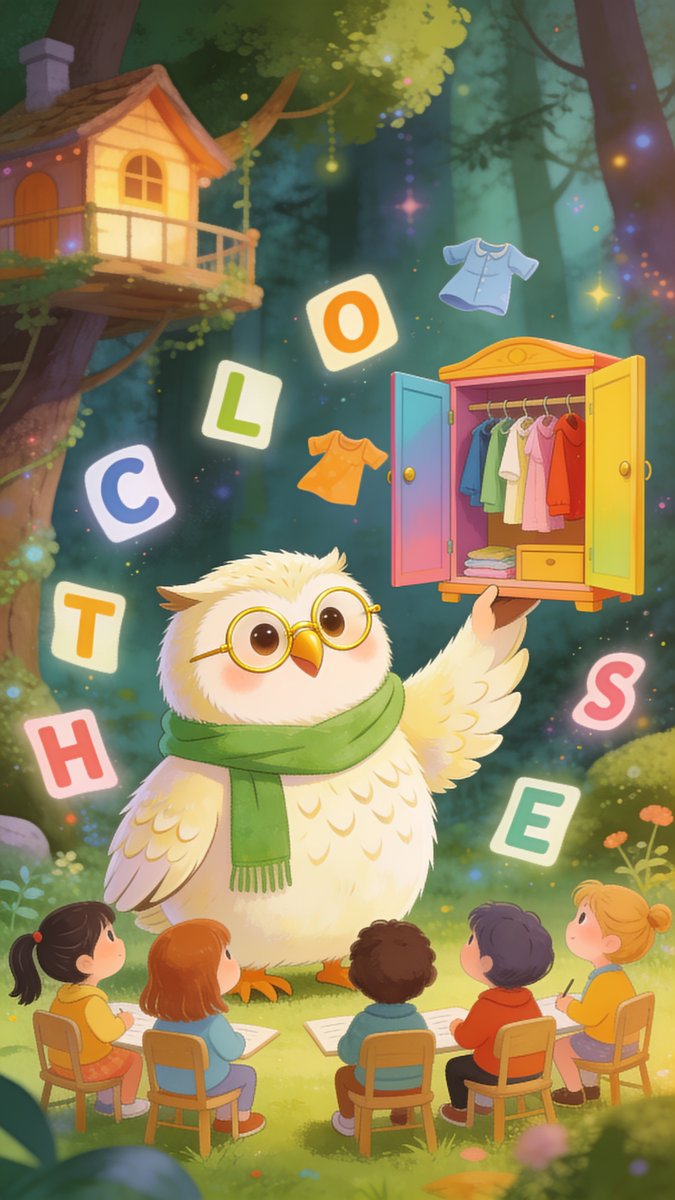 🦉 ABC探险队 | Clothes — 衣服大冒险！