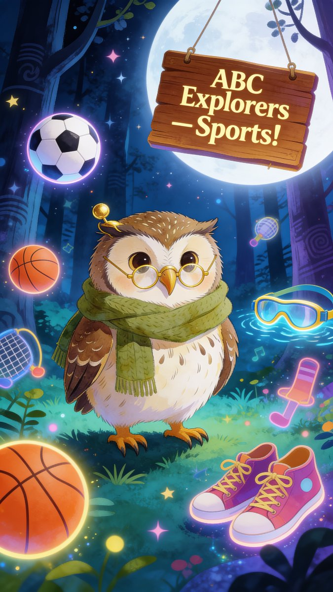 🦉 ABC探险队 | 🏃 Sports 运动大冒险！| 2026-08-01