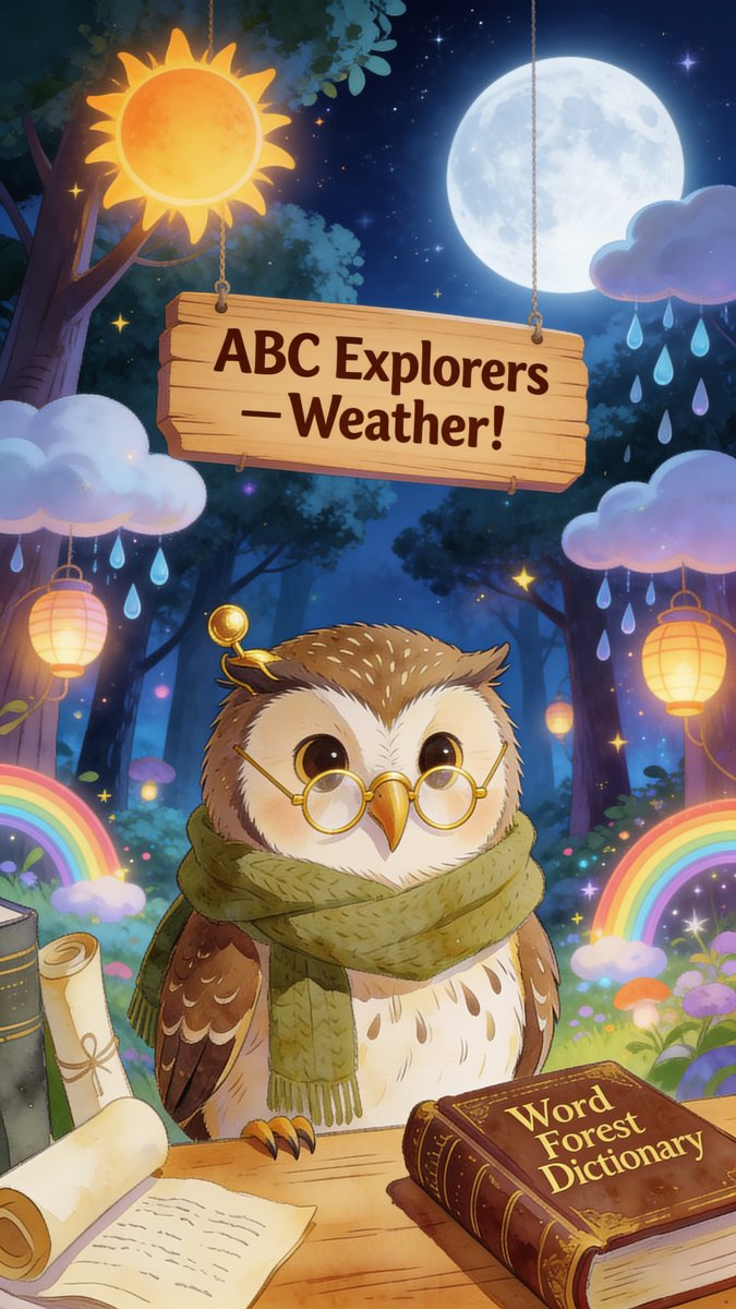 🦉 ABC探险队 | ☀️ Weather 天气大冒险！| 2026-08-04