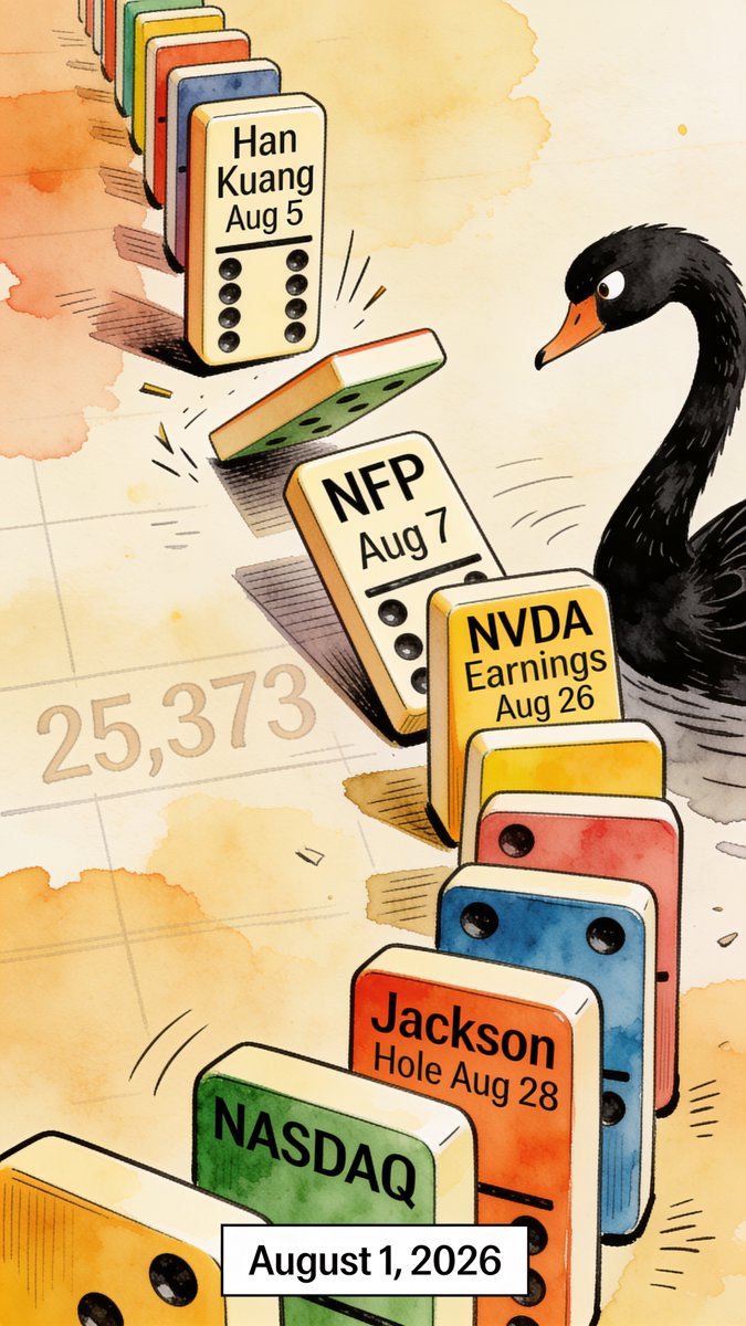 🦢 BlackSwan Forecast — August 1, 2026