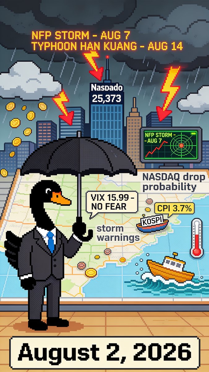 🦢 BlackSwan Forecast — August 2, 2026