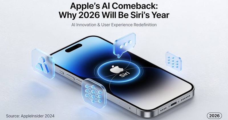 Apple's AI Comeback: Why 2026 Will Be Siri's Year