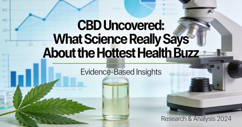CBD Uncovered: What Science Really Says About the Hottest Health Buzz