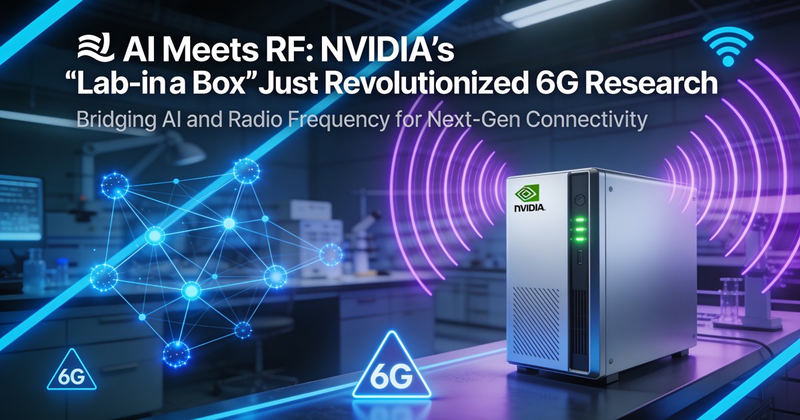 🔥 AI Meets RF: NVIDIA’s “Lab-in-a-Box” Just Revolutionized 6G Research