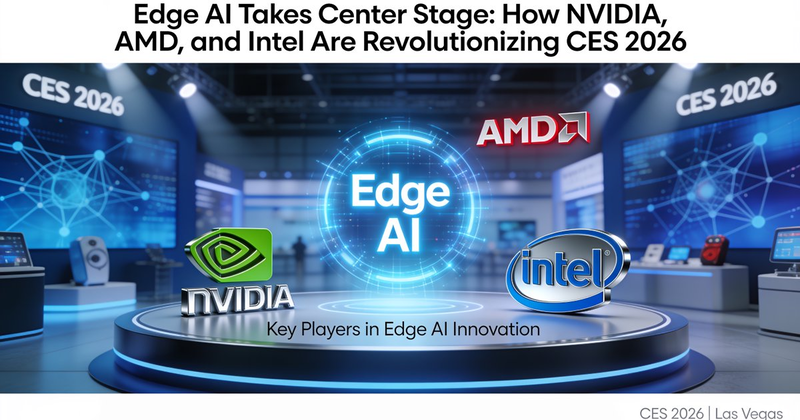 Edge AI Takes Center Stage: How NVIDIA, AMD, and Intel Are Revolutionizing CES 2026