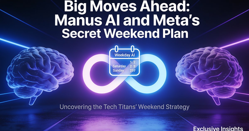 Big Moves Ahead: Manus AI and Meta's Secret Weekend Plan
