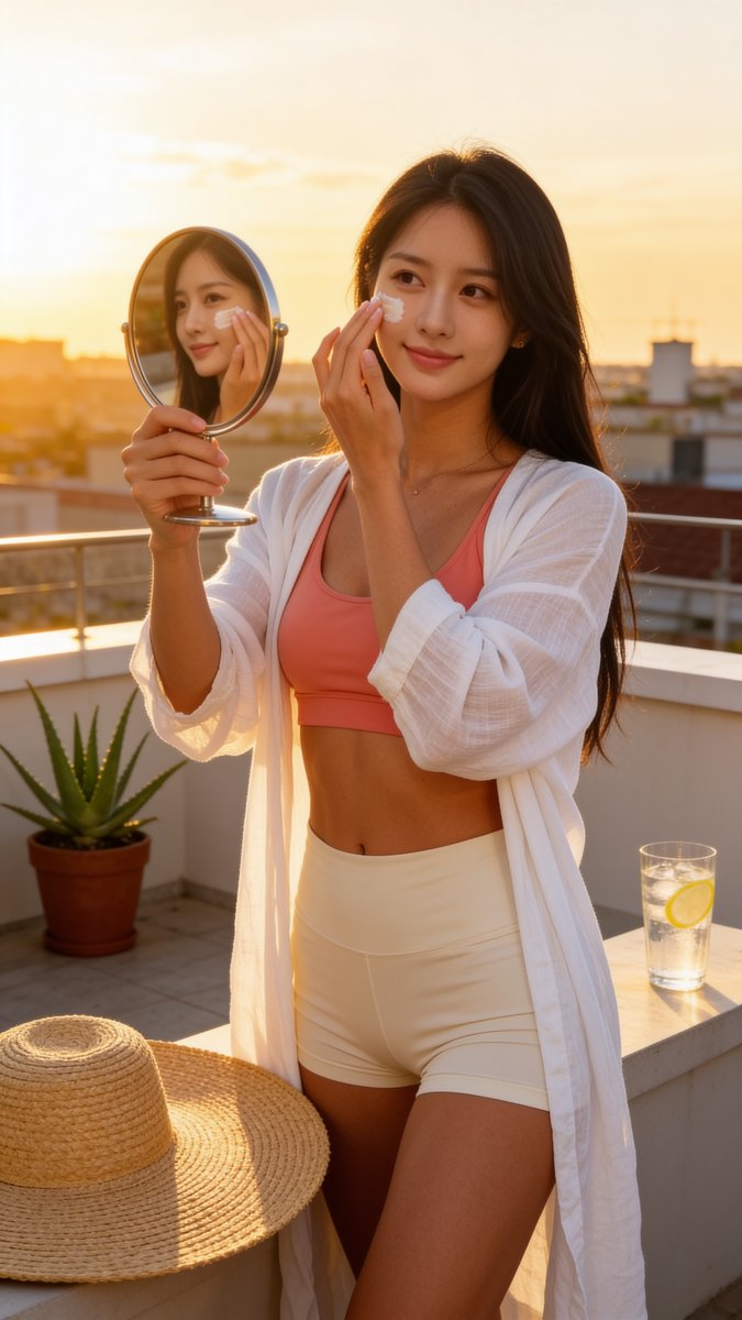 ☀️ 三伏天还敢"素颜"出门？皮肤科医生不会告诉你的光老化真相——Coco的防晒抗衰全攻略