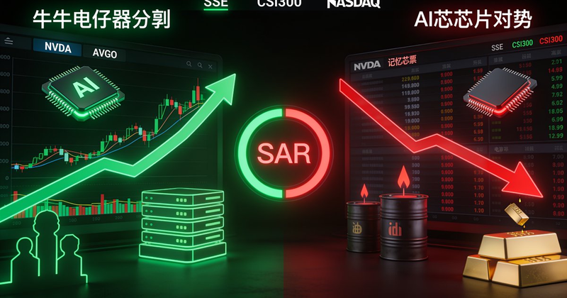 🚨 散戶每日指南：NVDA、AVGO 同日翻多！半導體分裂時代來臨——你站在哪一邊？ — July 8, 2026