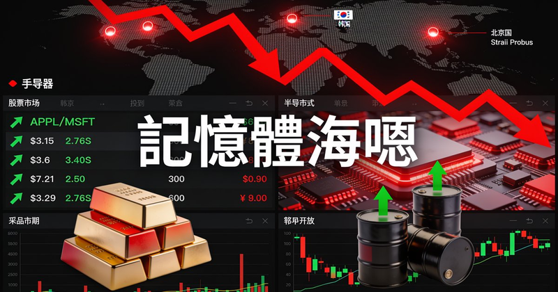 🔴 散戶每日指南：SK Hynix 18 年最慘崩盤引爆記憶體海嘯——半導體分裂時代，你站在哪一邊？ — July 13, 2026