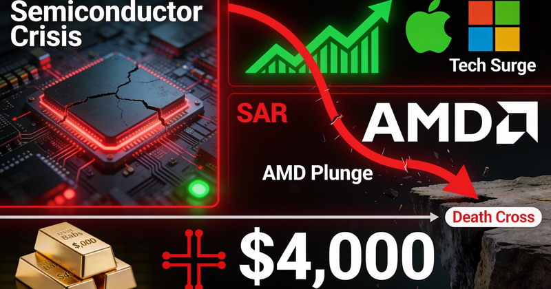 💥 散戶每日指南：AMD 翻多 48 小時後再度翻空——半導體末日蔓延，AVGO 最後一盞牛燈命懸一線 — July 16, 2026
