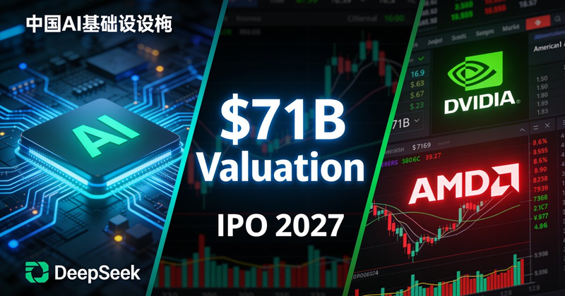 DeepSeek's $71B Valuation & IPO Plans: What It Means for NVDA, AMD, MU, AVGO & INTC