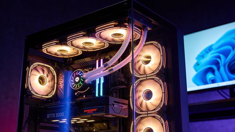 The $7,000 Halo Beast: RTX 5090 + 9950X3D Extreme Gaming Rig (Live US/CA Pricing)