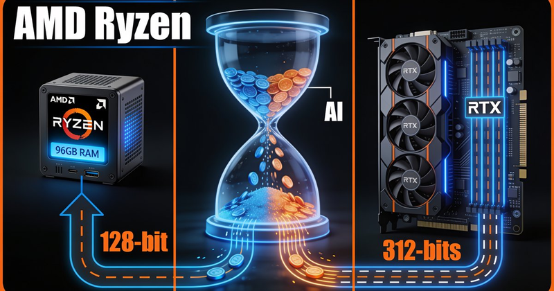 Your 96GB Mini PC Is Slow for LLMs — and the Numbers Explain Exactly Why
