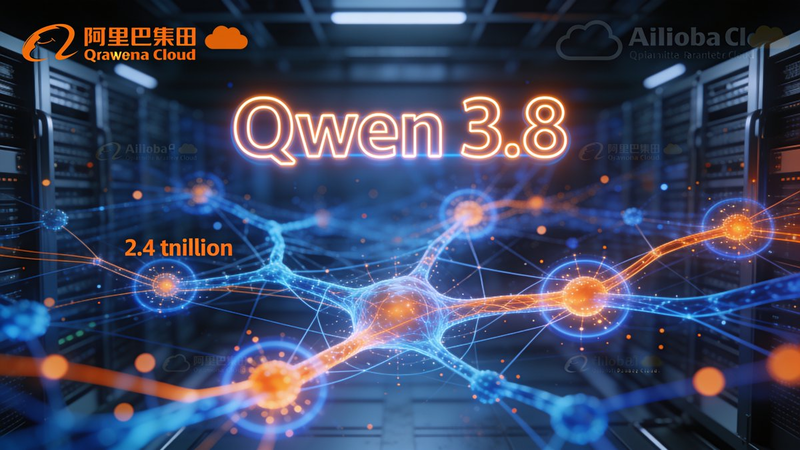 Alibaba Officially Launches Qwen3.8: 2.4T Parameter Model Now #2 on Arena, Open-Source Coming Next Week
