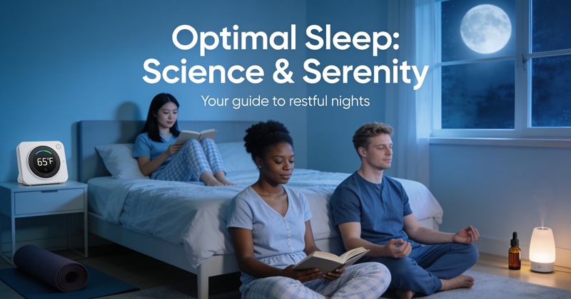 😴 The 2026 Sleep Revolution: What Science Just Discovered About Deep Rest — And Why Your Heart, Brain, and Bedroom Thermostat Are All Talking
