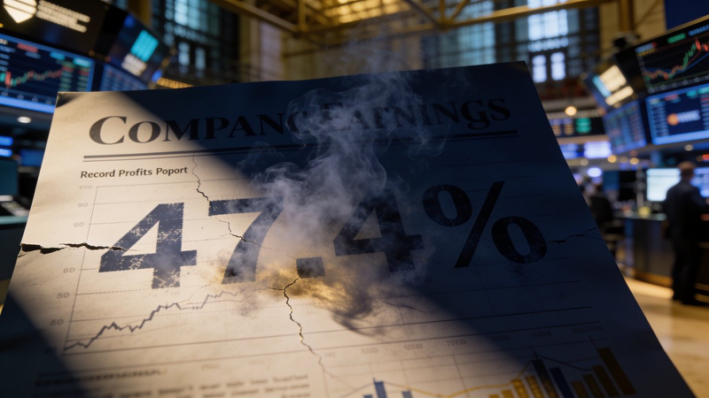 The 47.4% Earnings Growth "Miracle" Is a $151 Billion Magic Trick — Here's What They Don't Want You to Notice