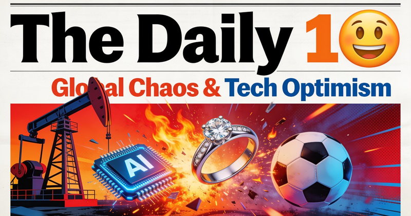 🔥 The Daily 10: July 8, 2026 — Iran Chaos, Apple's $30B Mic Drop & Taylor Swift Got Married?!