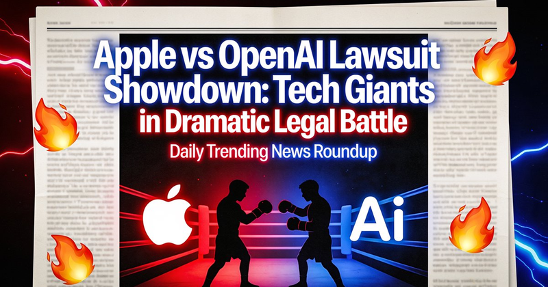 🔥 The Daily 10: July 11, 2026 — Apple vs. OpenAI Showdown, SK Hynix's Record Splash, and Your New AI Coworker