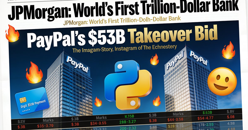🔥 The Daily 10: July 15, 2026 — JPMorgan's Trillion-Dollar Flex, PayPal's $53B Rescue, and Spain's World Cup Glory