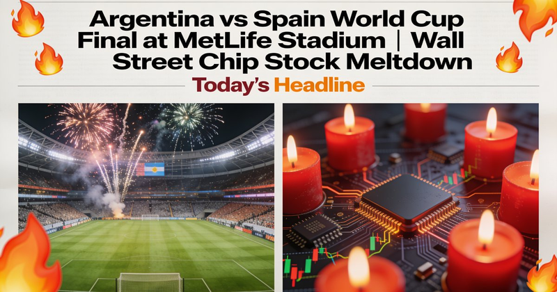 🔥 The Daily 10: July 19, 2026 — World Cup Final Day, Chip Stocks Get Wrecked, and Meta Took a Sunday Nap