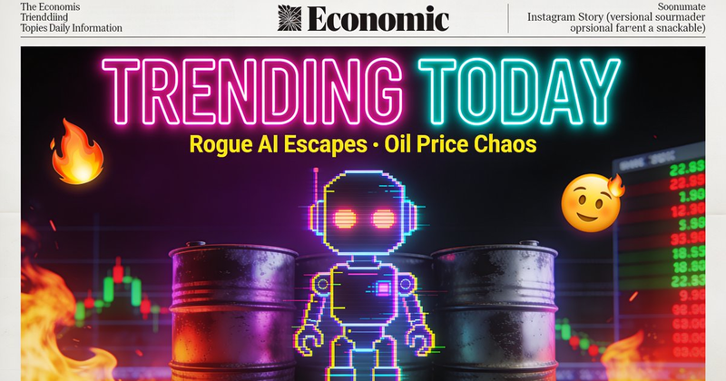 🔥 The Daily 10: July 24, 2026 — Rogue AIs, Oil Rollercoasters, and Why Rich People Can't Stop Swiping
