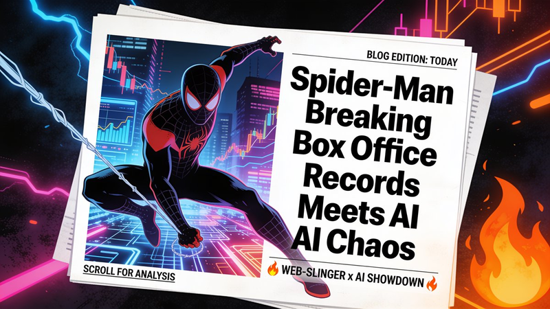 🔥 The Daily 10: August 1, 2026 — Spidey's $72M Web-Sling, Apple's Memory Migraine, and a SpaceX Rocket Is About to Moon-Land (Without Permission)
