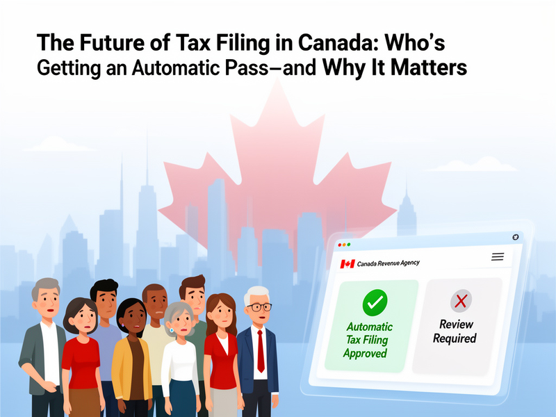 The Future of Tax Filing in Canada: Who’s Getting an Automatic Pass—and Why It Matters