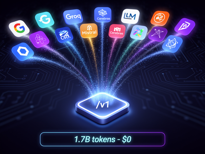 FreeLLMAPI: How One Developer Turned $0 Worth of Free Tiers Into 10,000 GitHub Stars