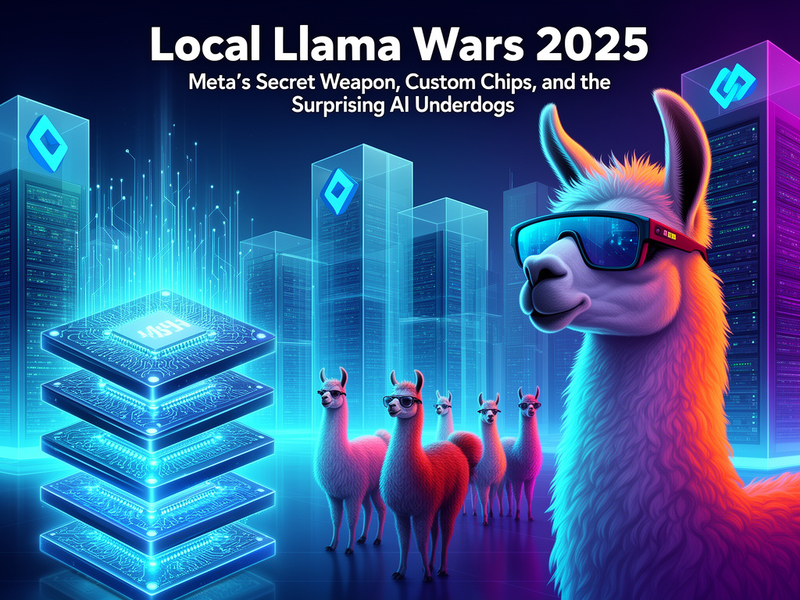 Local Llama Wars 2025: Meta’s Secret Weapon, Custom Chips, and the Surprising AI Underdogs