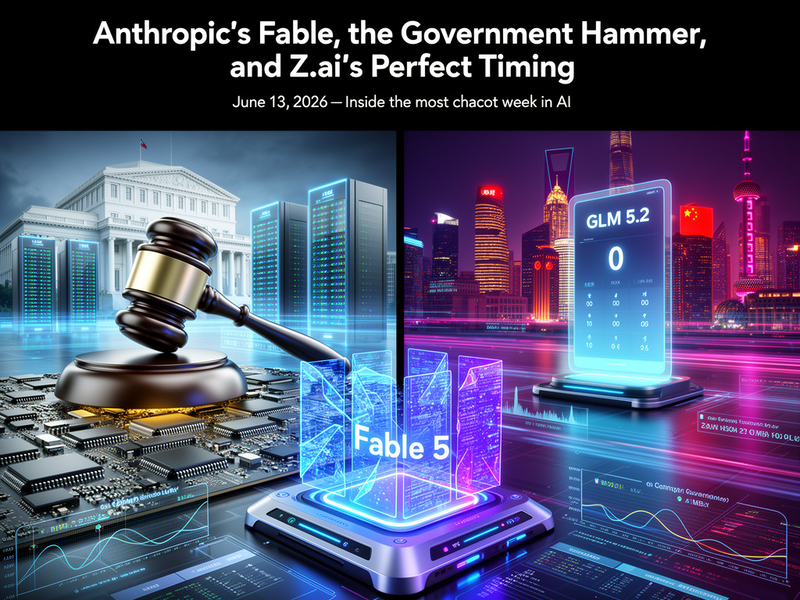 Anthropic's Fable, the Government Hammer, and Z.ai's Perfect Timing