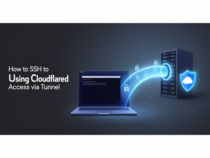 How to SSH to a Remote Host Using Cloudflared Access