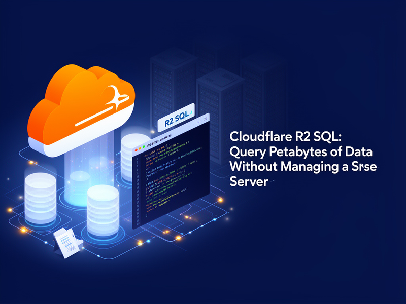 Cloudflare R2 SQL: Query Petabytes of Data Without Managing a Single Server