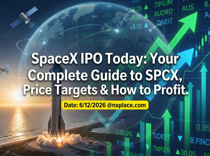 SpaceX IPO Today: Your Complete Guide to SPCX, Price Targets & How to Profit