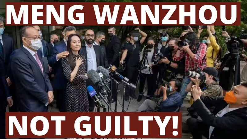 #mengwanzhou #release #China #America #Janssen
