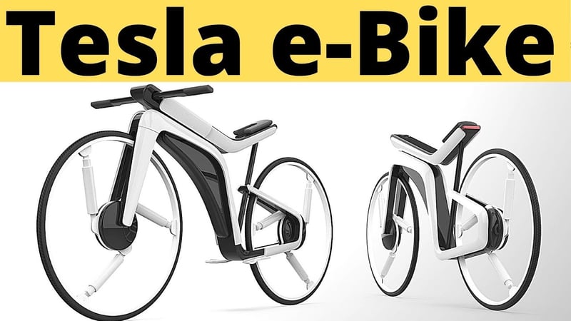 | Tesla Model B E-Bike Concept Steers Independently
