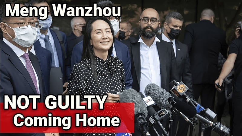 #mengwanzhou #NotGuilty #China