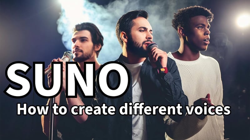 Suno ai: How to create different voices