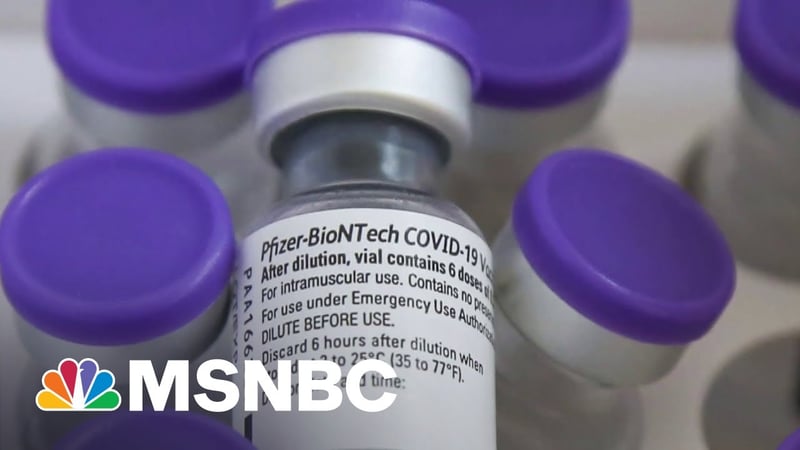  | BREAKING: FDA Advisers Endorse Pfizer's Covid Vaccine For Kids Ages 5-11 - MSNBC