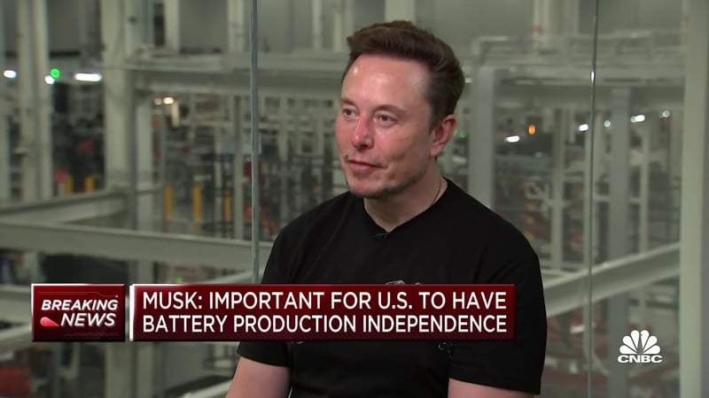 Elon Musk on US. China Tensions 