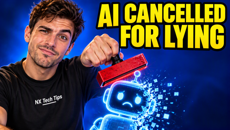 The Honesty Episode: An AI Got Cancelled for Lying 🎙️ (NX Tech Tips #15)