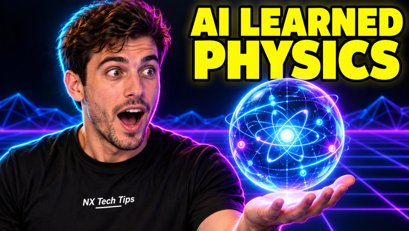 The Ghost Update: AI Learned Physics, Agents Got Leashed & Windows Shipped Nothing 🎙️ (NX Tech Tips #13)