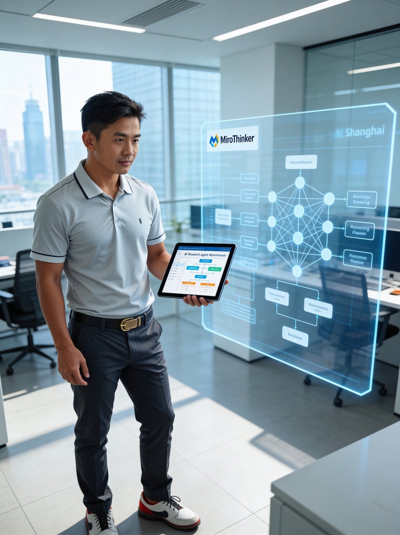 MiroThinker: The Open-Source AI Research Agent That's Outperforming 1T Models