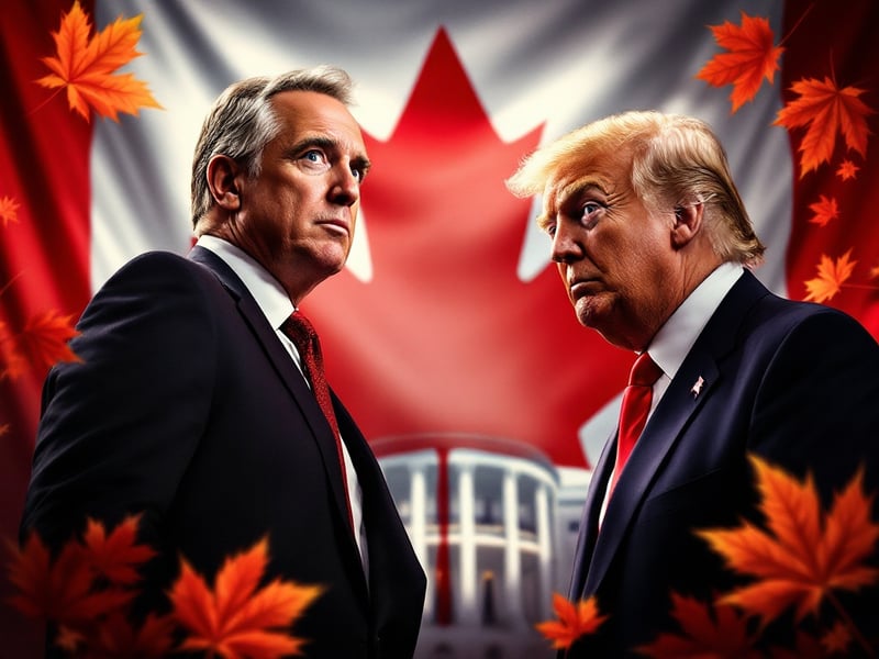 Tariff Tensions: Trump & Carney’s Trade Talk Showdown
