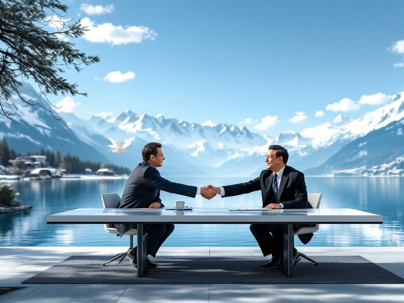 US-China Trade Talks in Switzerland This Weekend