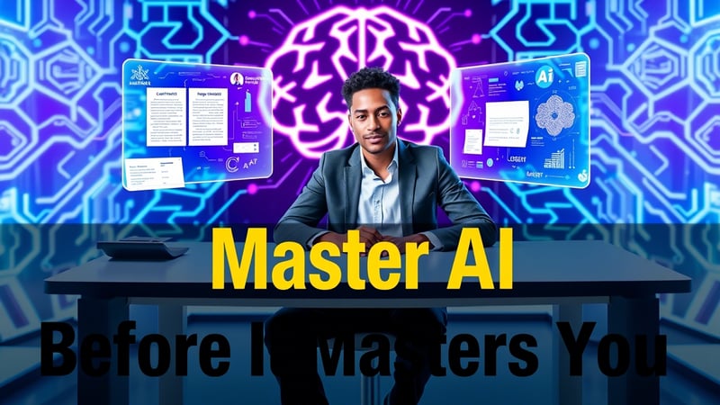 Master AI Before It Masters You: Why the Future Belongs to the Curious and Determined
