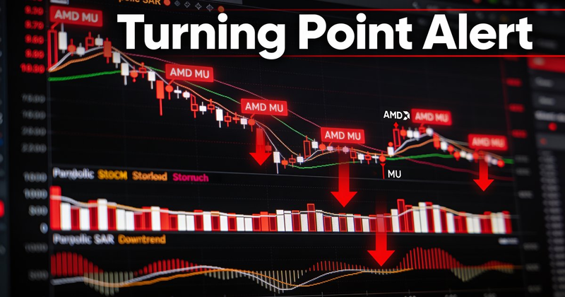 🔴 Turning Point Alert: AMD Flips Bearish After Just 2 Days — AVGO Holds by a Thread, Memory Massacre Claims New Victims — July 16, 2026