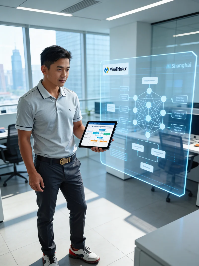 MiroThinker: The Open-Source AI Research Agent That's Outperforming 1T Models