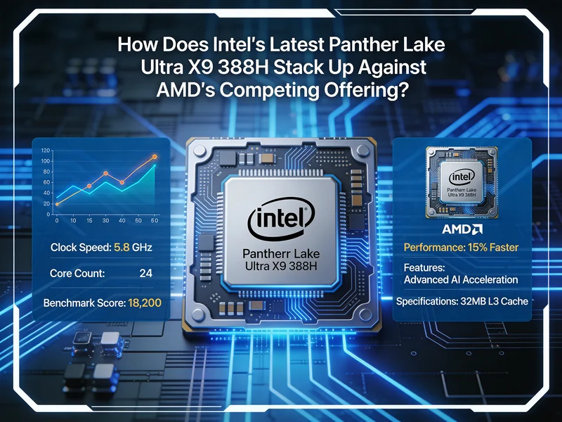 Unleashing Power and Efficiency: The Intel Core Ultra X9 388H Takes Mobile Computing to New Heights
